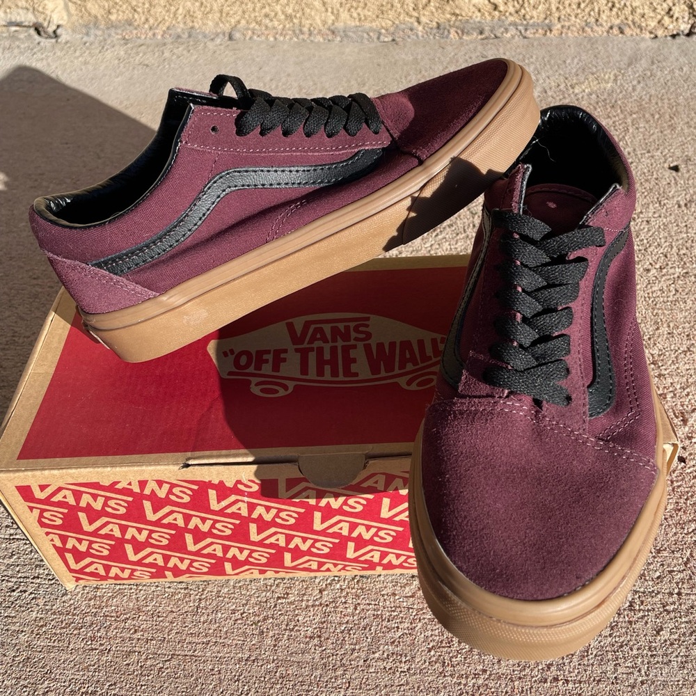 Catawba Grape/Black Old Skool Vans